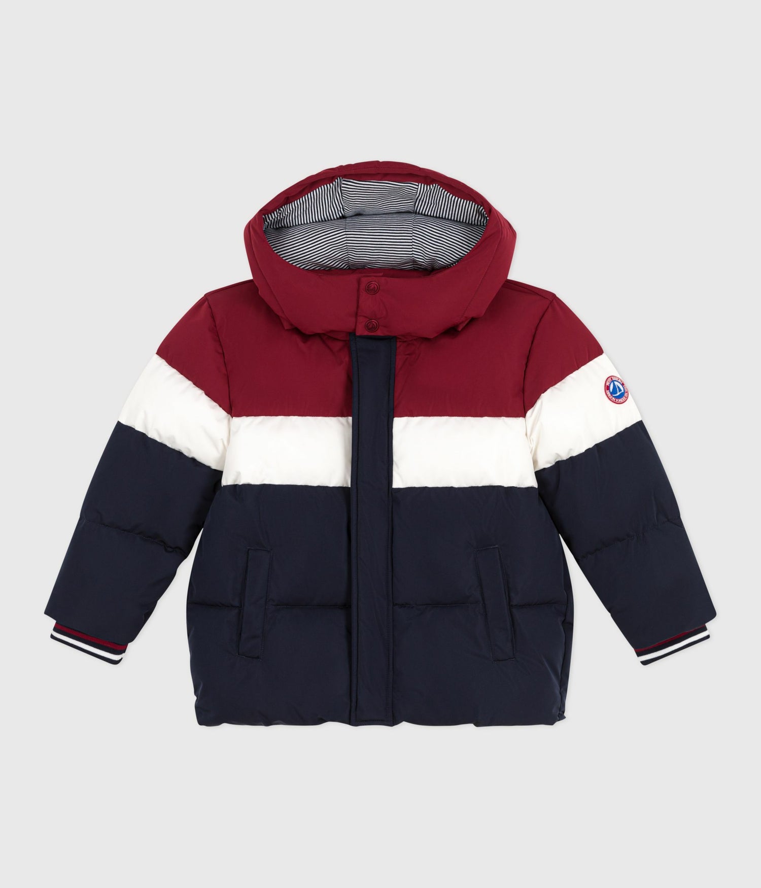 CHILDRENS PLAIN COLOURBLOCK PUFFER JACKER CHILDRENS PLAIN COLOURBLOCK PUFFER JACKER