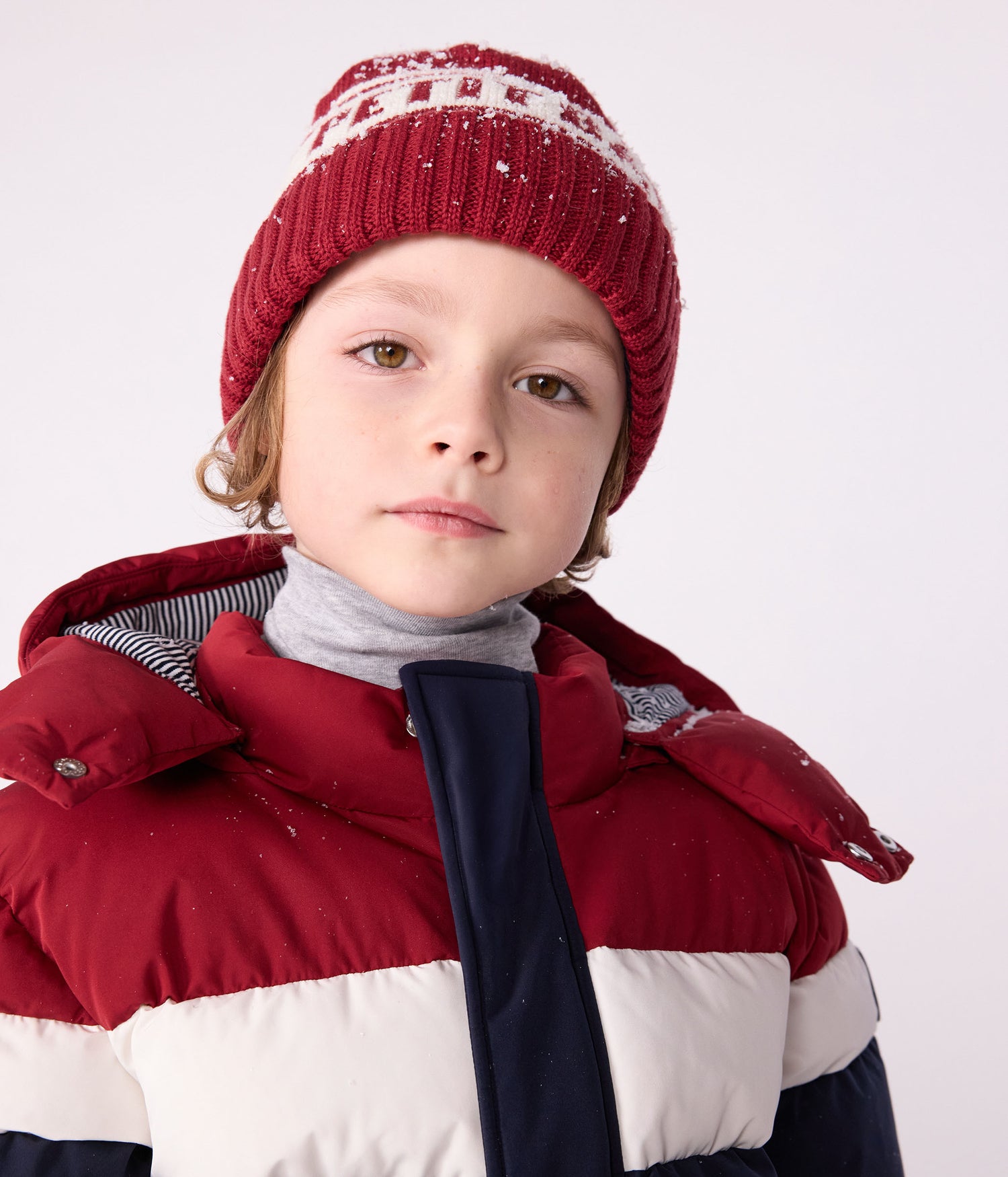 CHILDRENS PLAIN COLOURBLOCK PUFFER JACKER CHILDRENS PLAIN COLOURBLOCK PUFFER JACKER