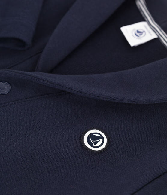 CHILDRENS' PLAIN COTTON CARDIGAN