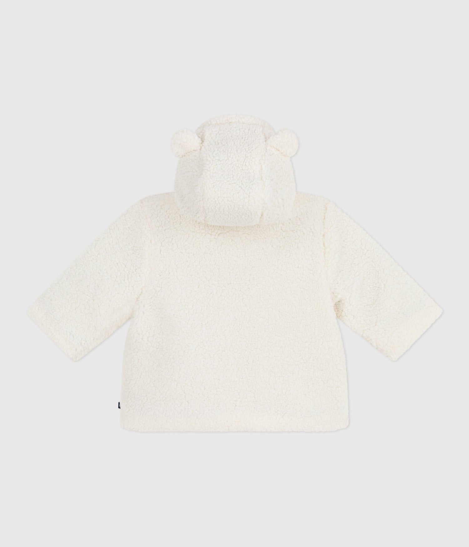 BABIES' PADDED SHERPA COAT WITH A HOOD BABIES' PADDED SHERPA COAT WITH A HOOD