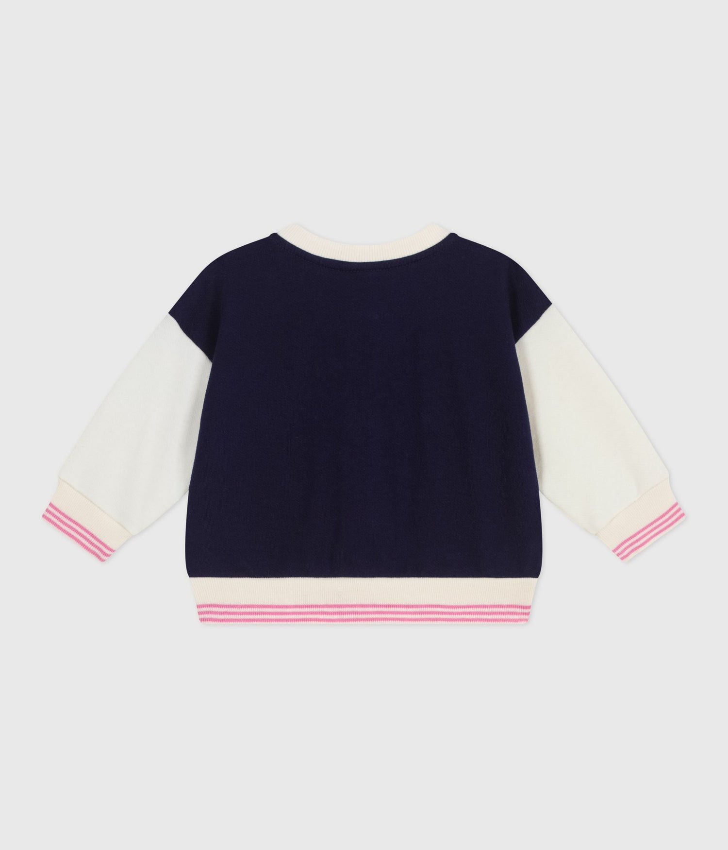 BABIES VARSITY-STYLE COTTON JACKET BABIES VARSITY-STYLE COTTON JACKET
