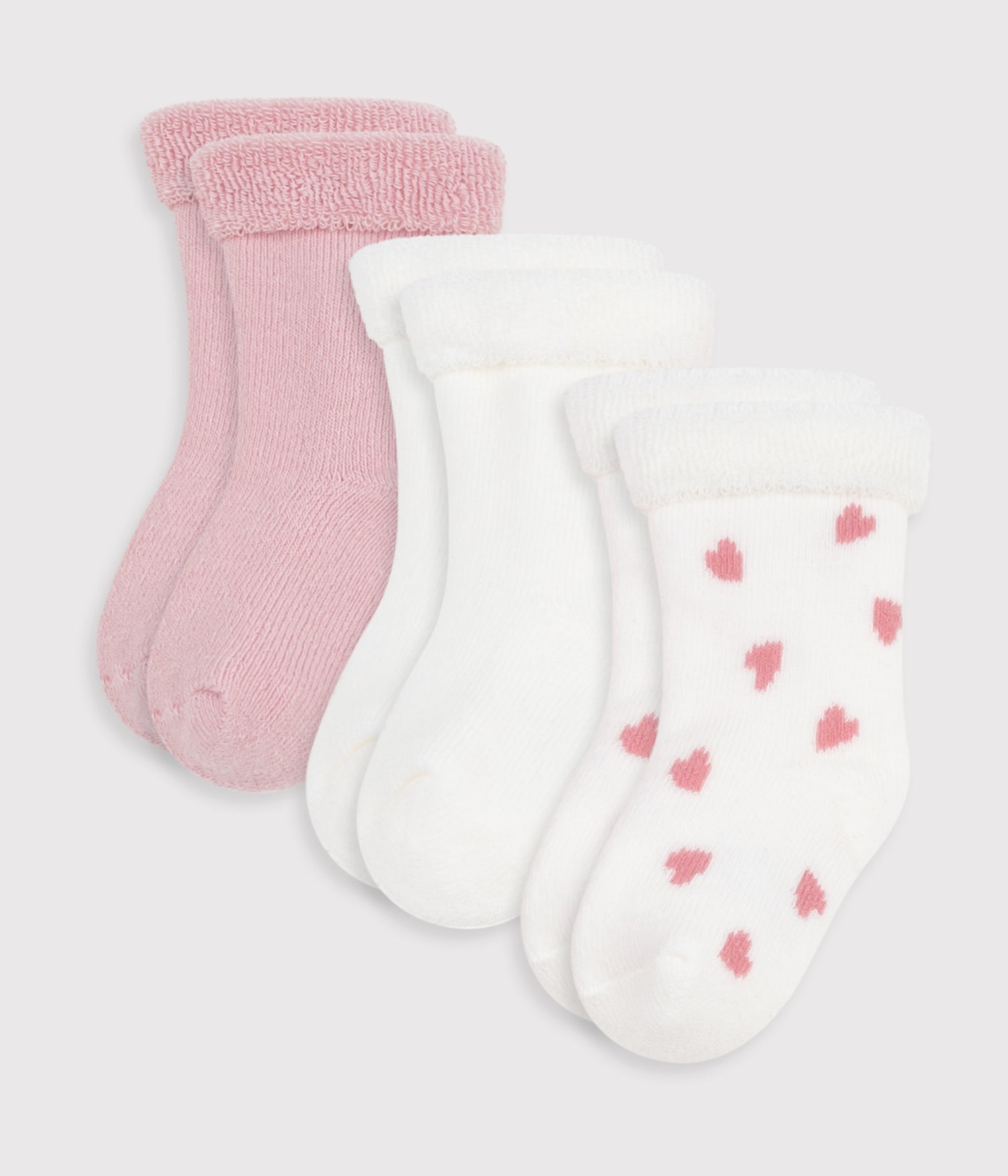 PACK OF PLAIN COTTON SOCKS FOR NEWBORN BABIES PACK OF PLAIN COTTON SOCKS FOR NEWBORN BABIES
