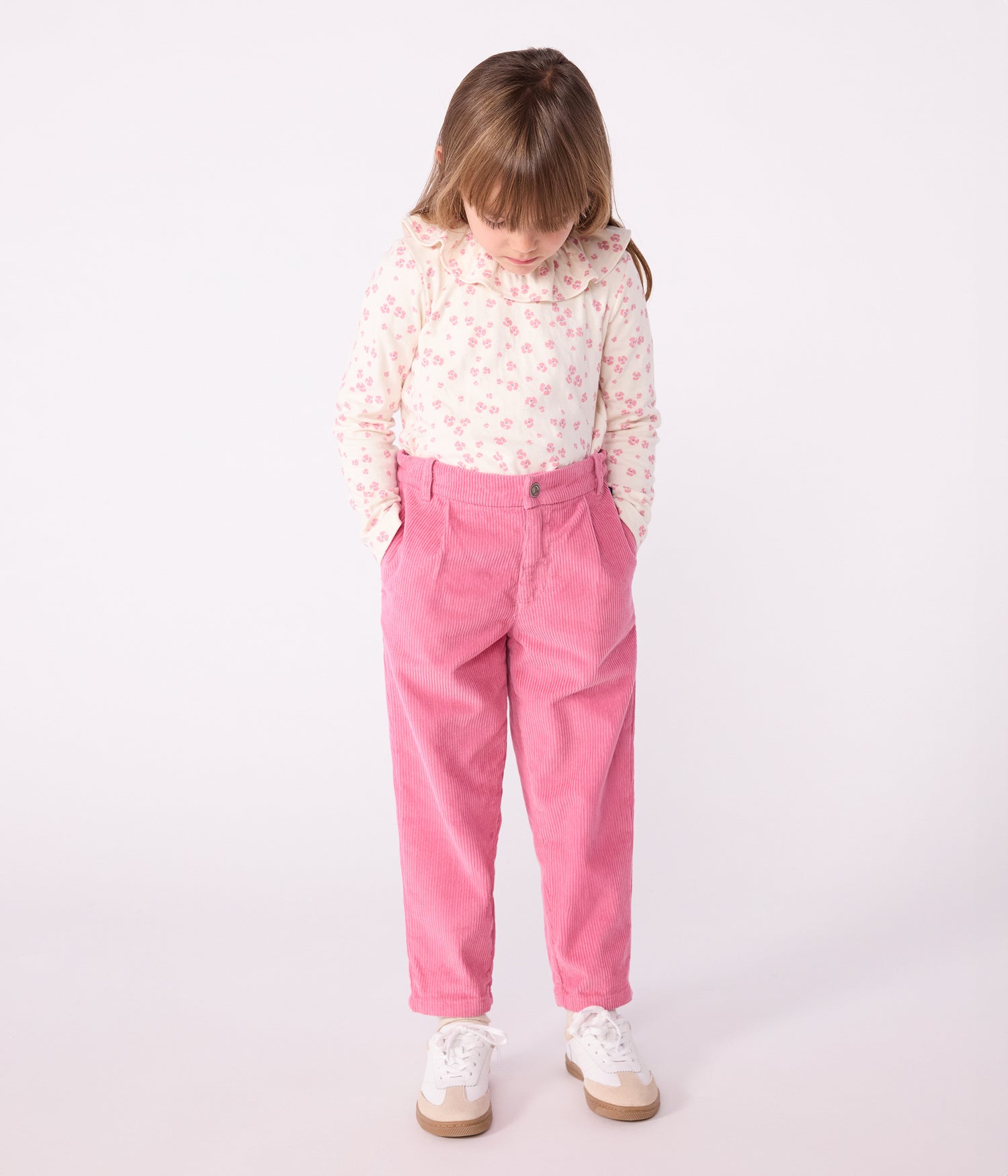 CHILDREN'S PLAIN CORDUROY TROUSERS
