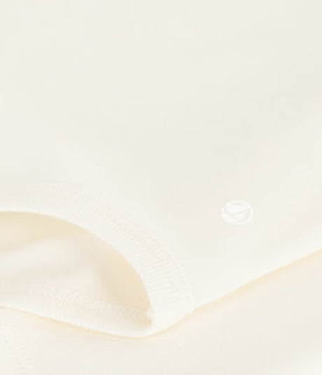 BABIES PLAIN COTTON ROLL NECK BADY