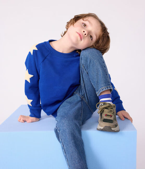 CHILDREN'S PLAIN COTTON SWEATSHIRT CHILDREN'S PLAIN COTTON SWEATSHIRT