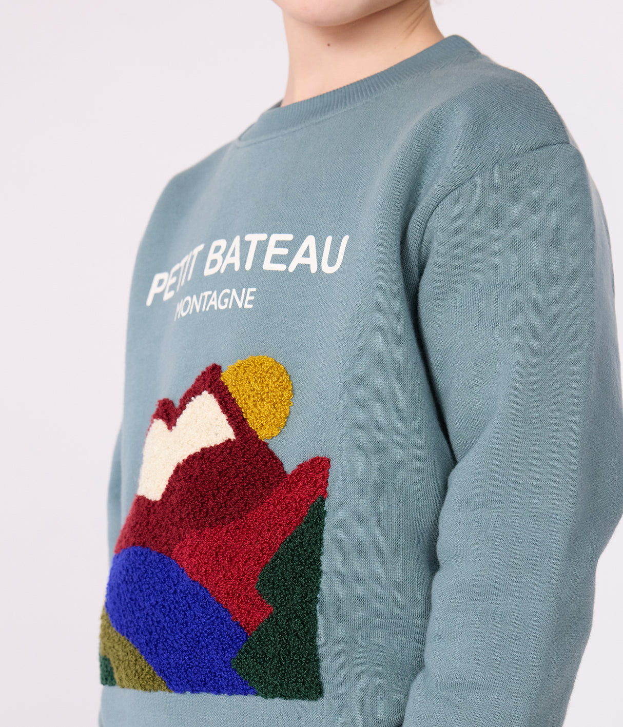 CHILDREN'S PATTERNED COTTON SWEATSHIRT