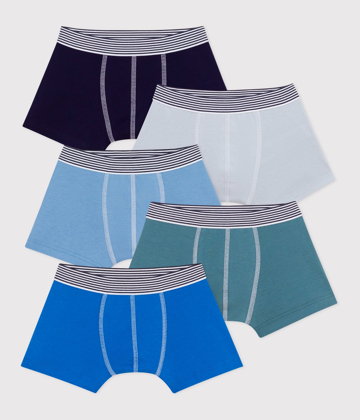 PACK OF CHILDRENS PLAIN COTTON BOXERS PACK OF CHILDRENS PLAIN COTTON BOXERS