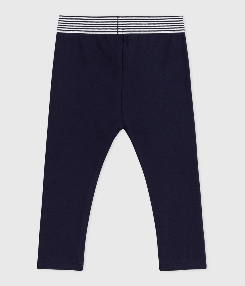 BABIES THICK PLAIN COTTON LEGGING