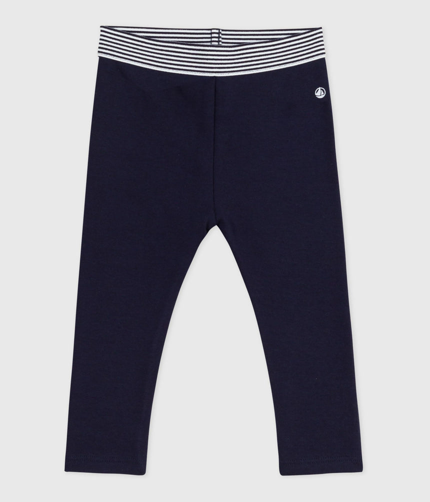 BABIES THICK PLAIN COTTON LEGGING