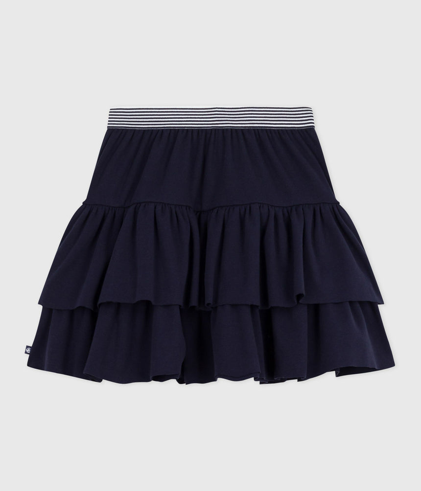 CHILDRENS PLAIN COTTON SKIRT