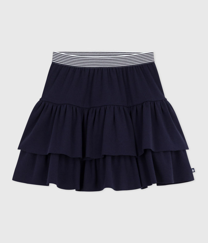CHILDRENS PLAIN COTTON SKIRT