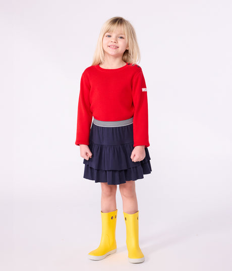 CHILDRENS PLAIN COTTON SKIRT