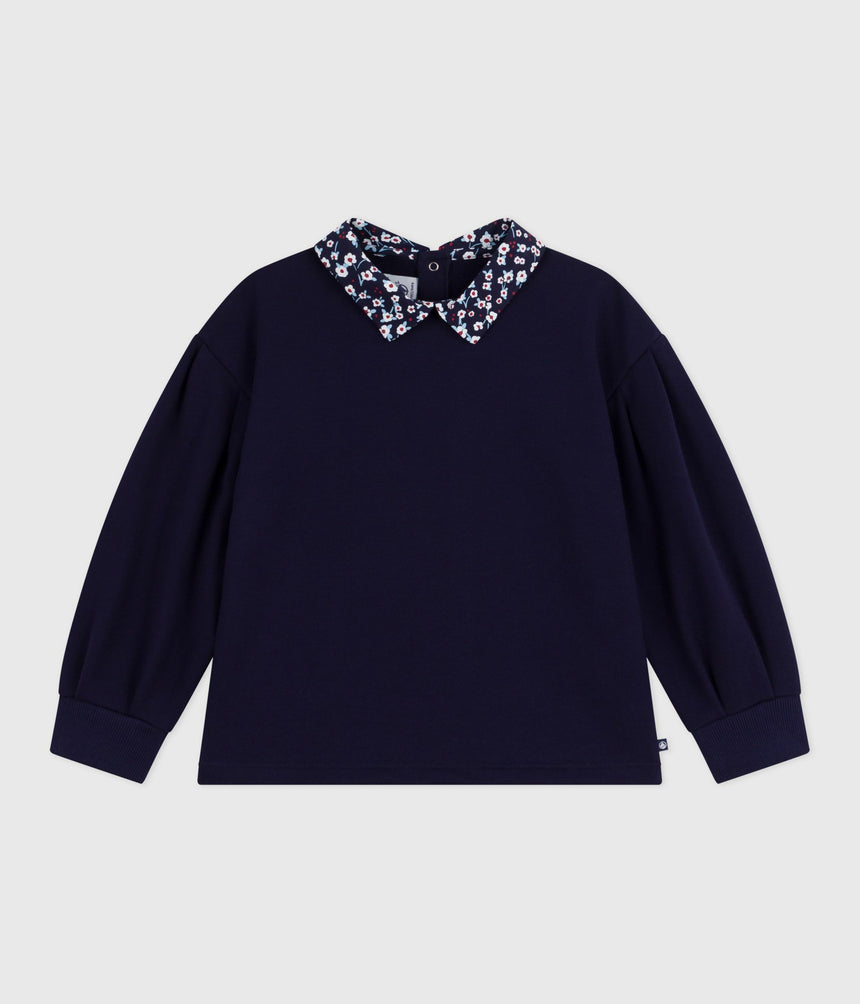 CHILDREN'S PLAIN COTTON SWEATSHIRT