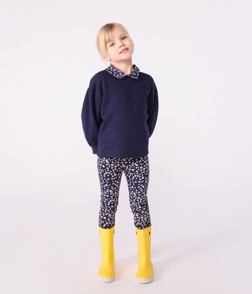 CHILDREN'S PLAIN COTTON SWEATSHIRT