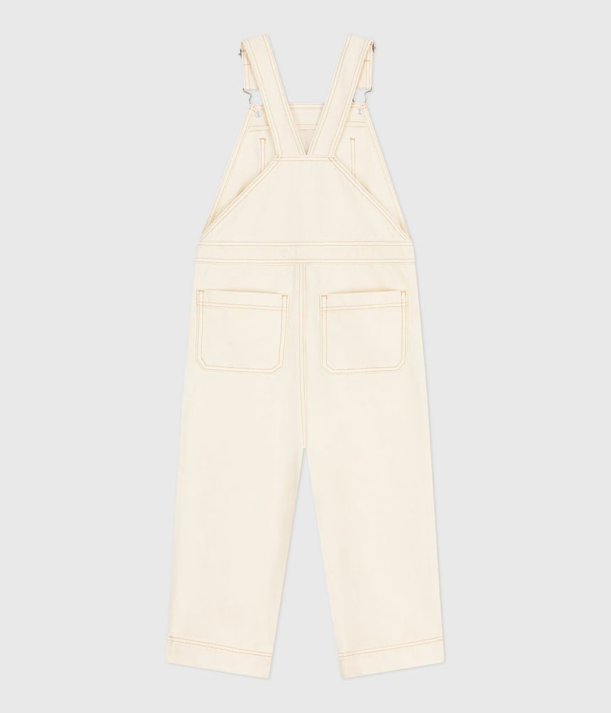 Children's plain denim dungarees