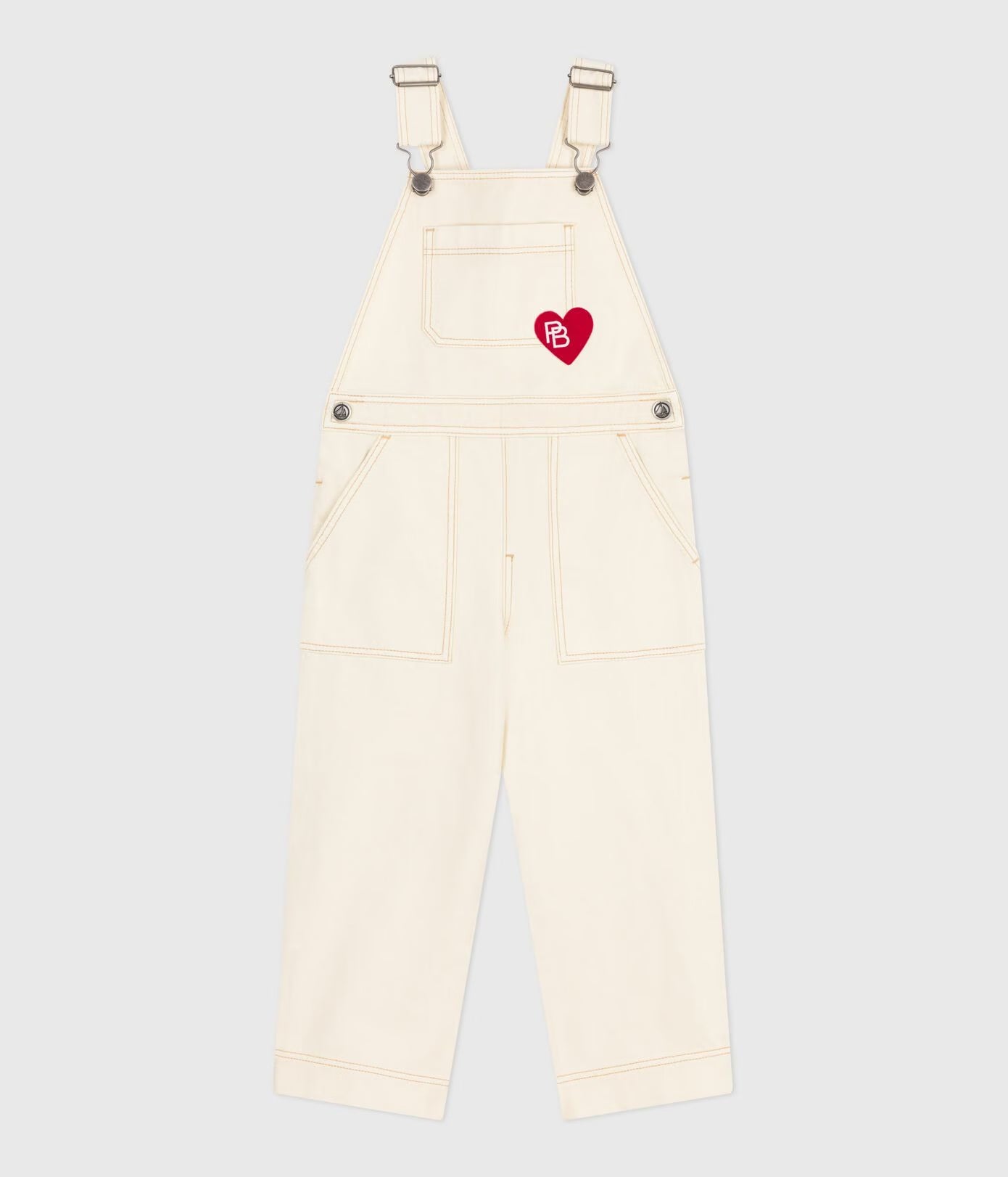 Children's plain denim dungarees Children's plain denim dungarees