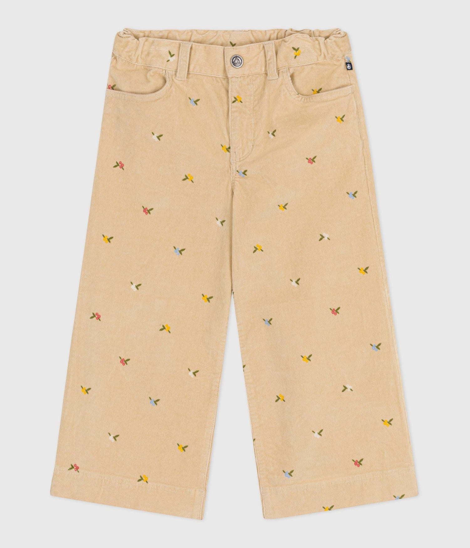 GIRLS' PATTERNED CORDUROY TROUSERS GIRLS' PATTERNED CORDUROY TROUSERS