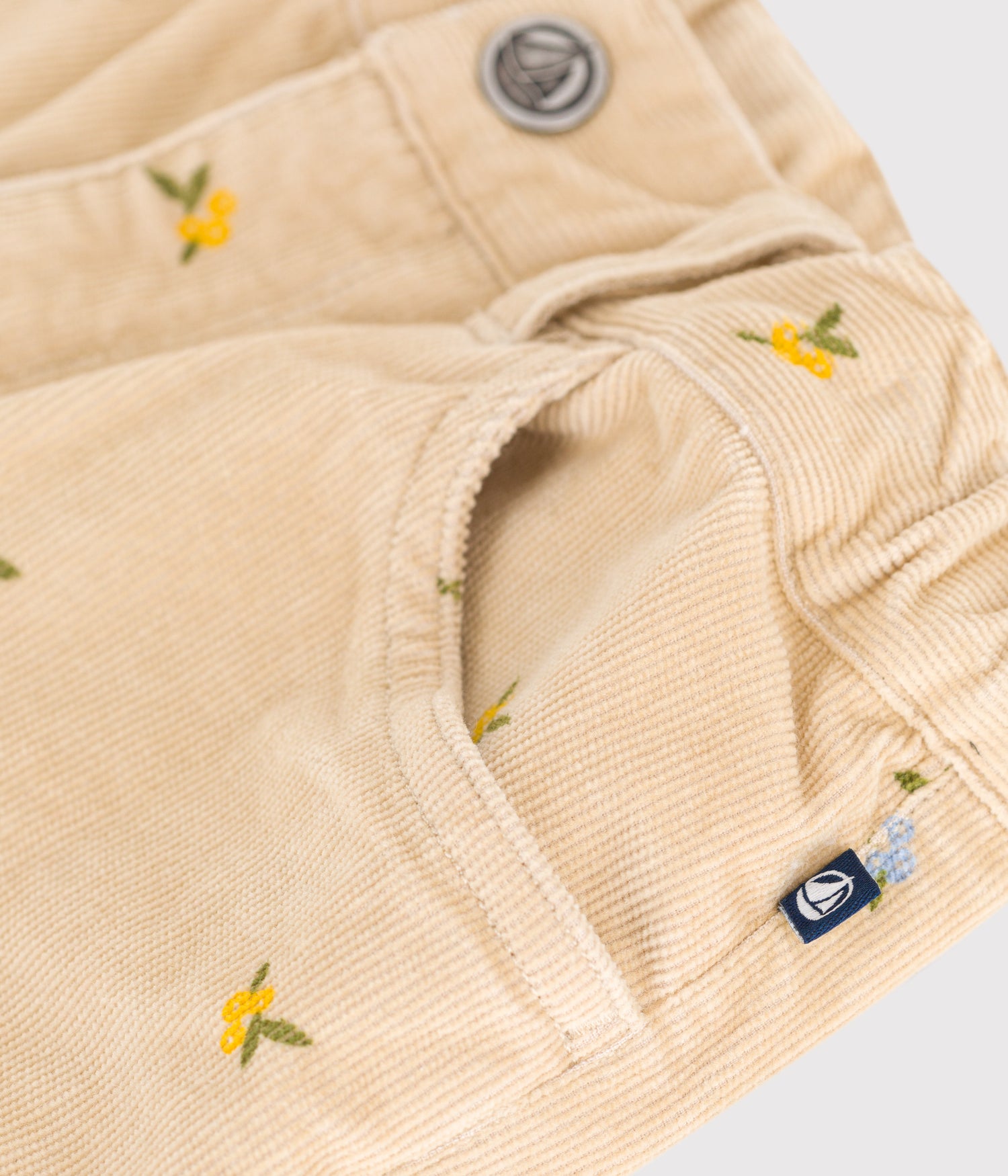 GIRLS' PATTERNED CORDUROY TROUSERS GIRLS' PATTERNED CORDUROY TROUSERS