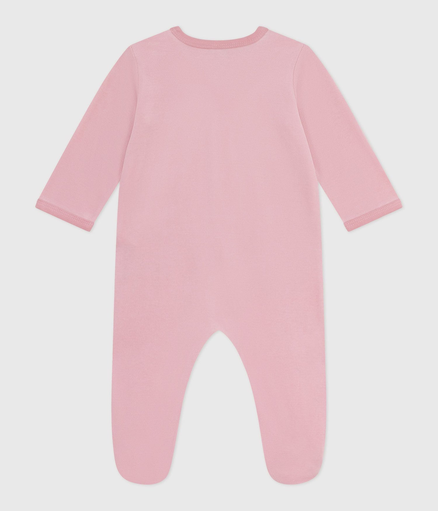 BABIES PLAIN VELOUR PYJAMA SUIT BABIES PLAIN VELOUR PYJAMA SUIT