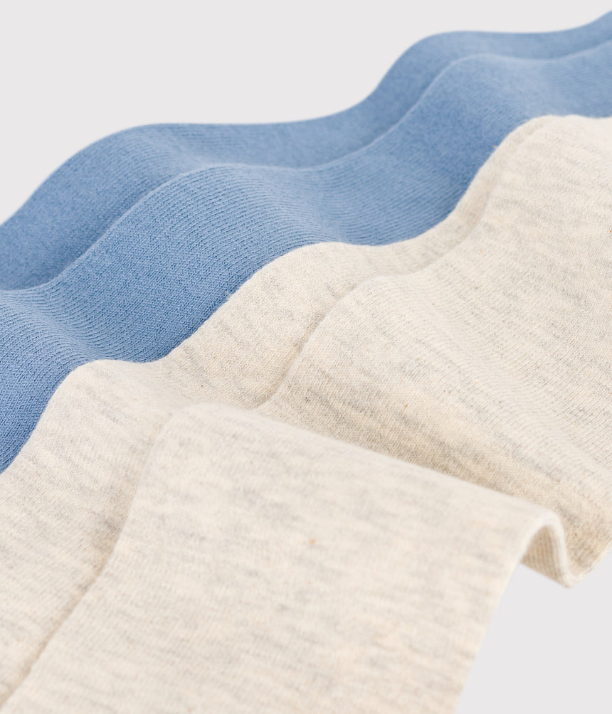 CHILDRENS COTTON JERSEY TIGHTS -2-PACK