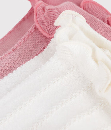 CHILDREN'S COTTON SOCKS-2-PACK