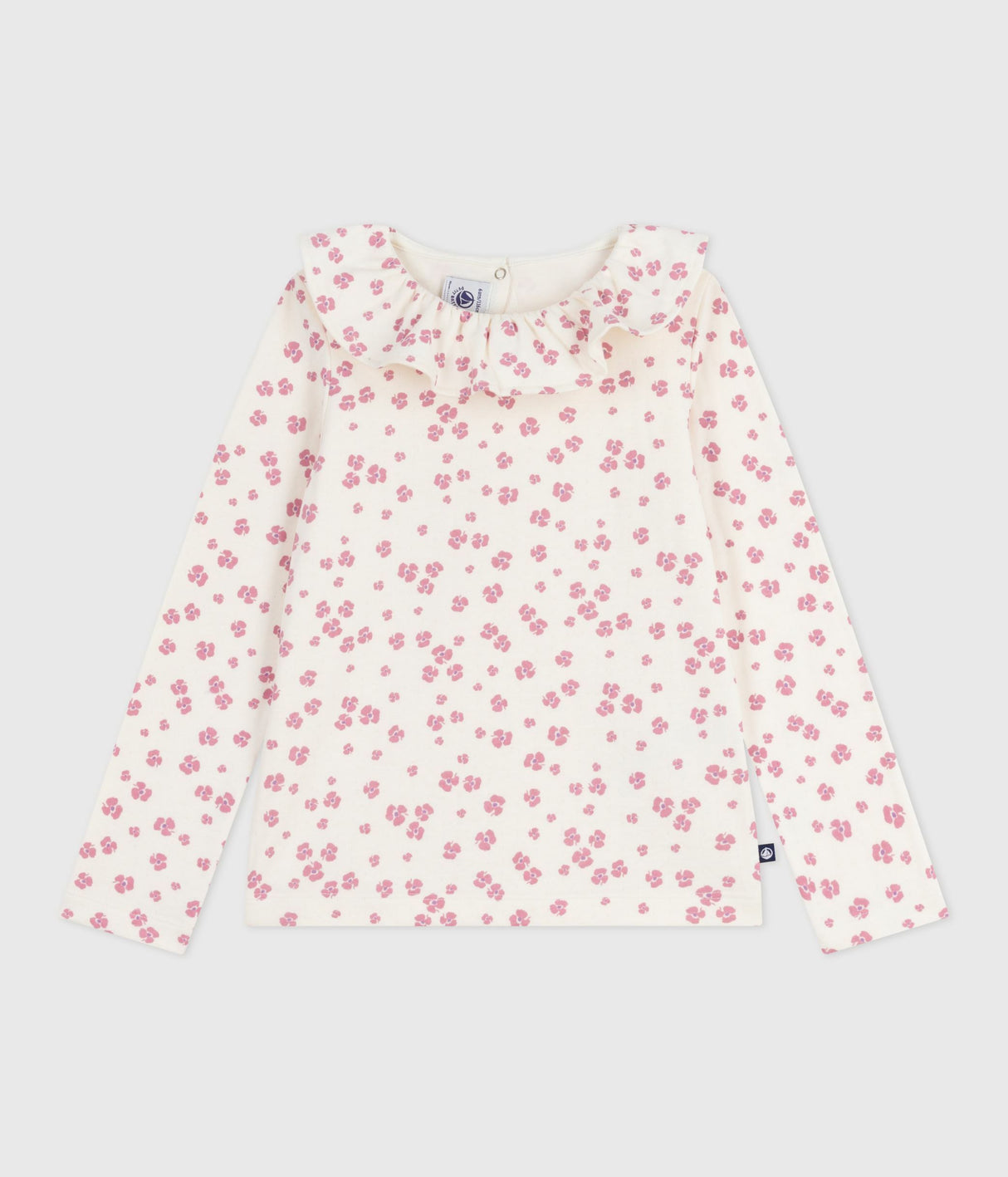 CHILDREN'S LONG-SLEEVED PRINTED COTTON T-SHIRT