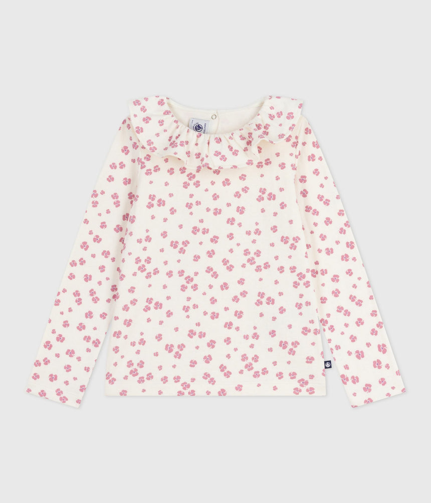 CHILDREN'S LONG-SLEEVED PRINTED COTTON T-SHIRT