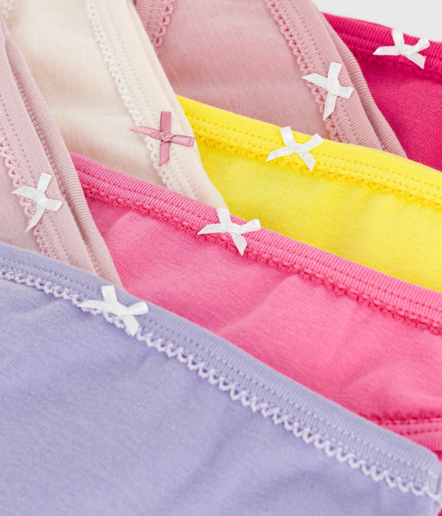 PACK OF CHILDRENS PLAIN COTTON PANTS