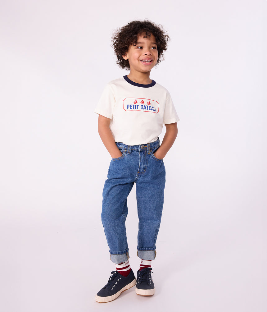 CHILDRENS SHORT -SLEEVED PRINTED T-SHIRT