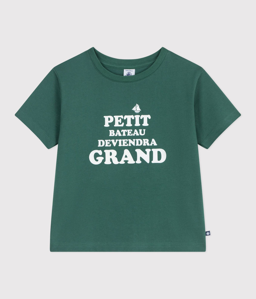 CHILDREN'S SHORT SLEEVED PRINTED T-SHIRT