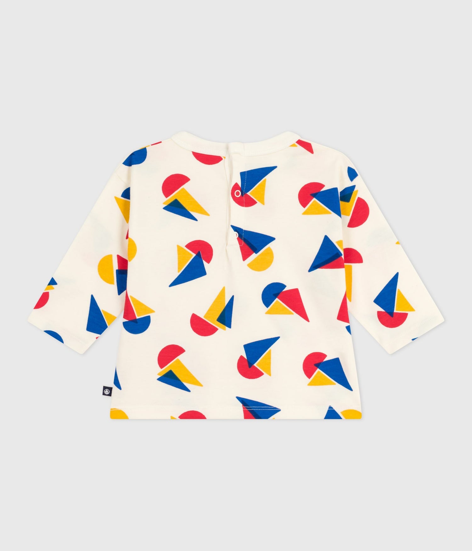 BABIES LONG-SLEEVED BOAT COTTON T-SHIRT BABIES LONG-SLEEVED BOAT COTTON T-SHIRT