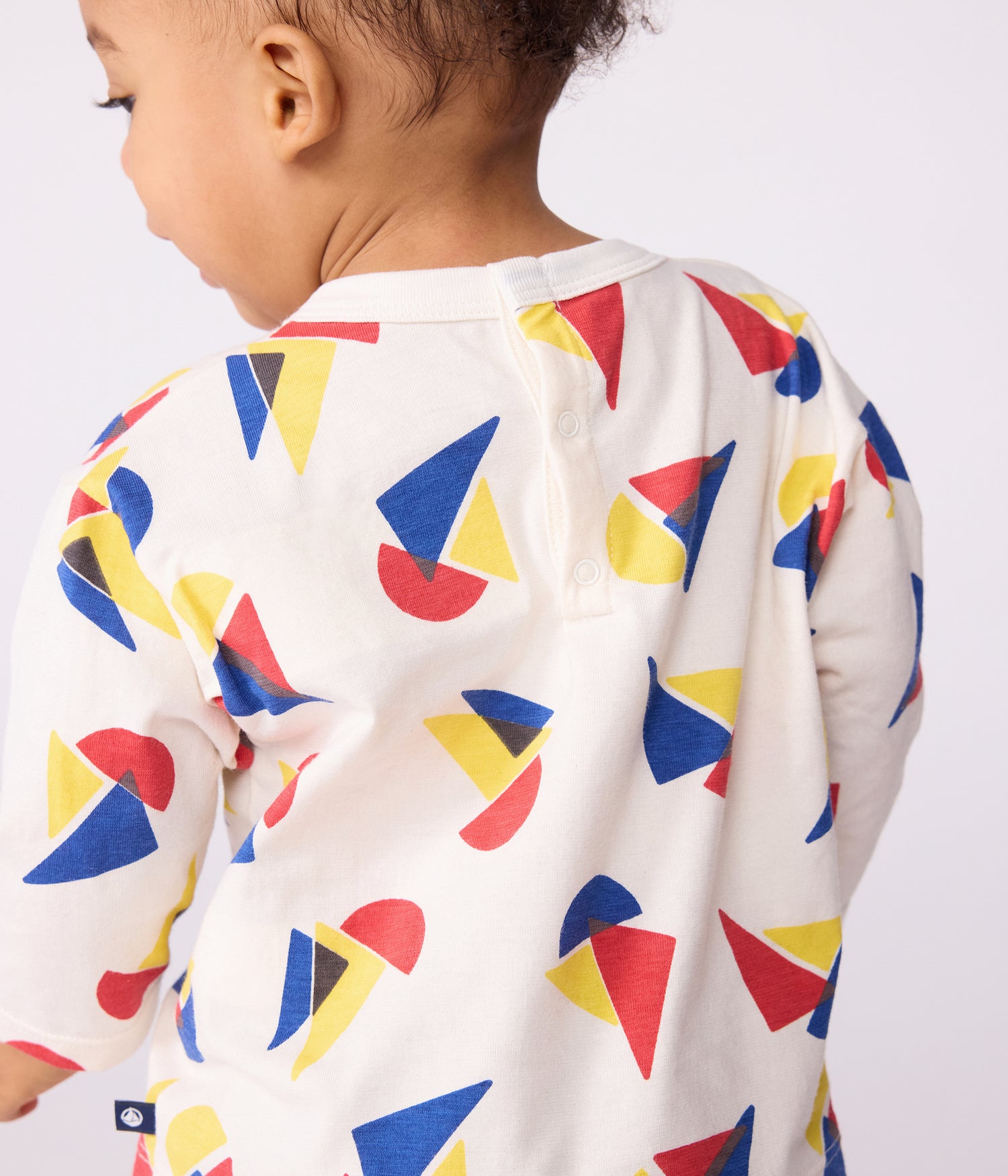 BABIES LONG-SLEEVED BOAT COTTON T-SHIRT BABIES LONG-SLEEVED BOAT COTTON T-SHIRT
