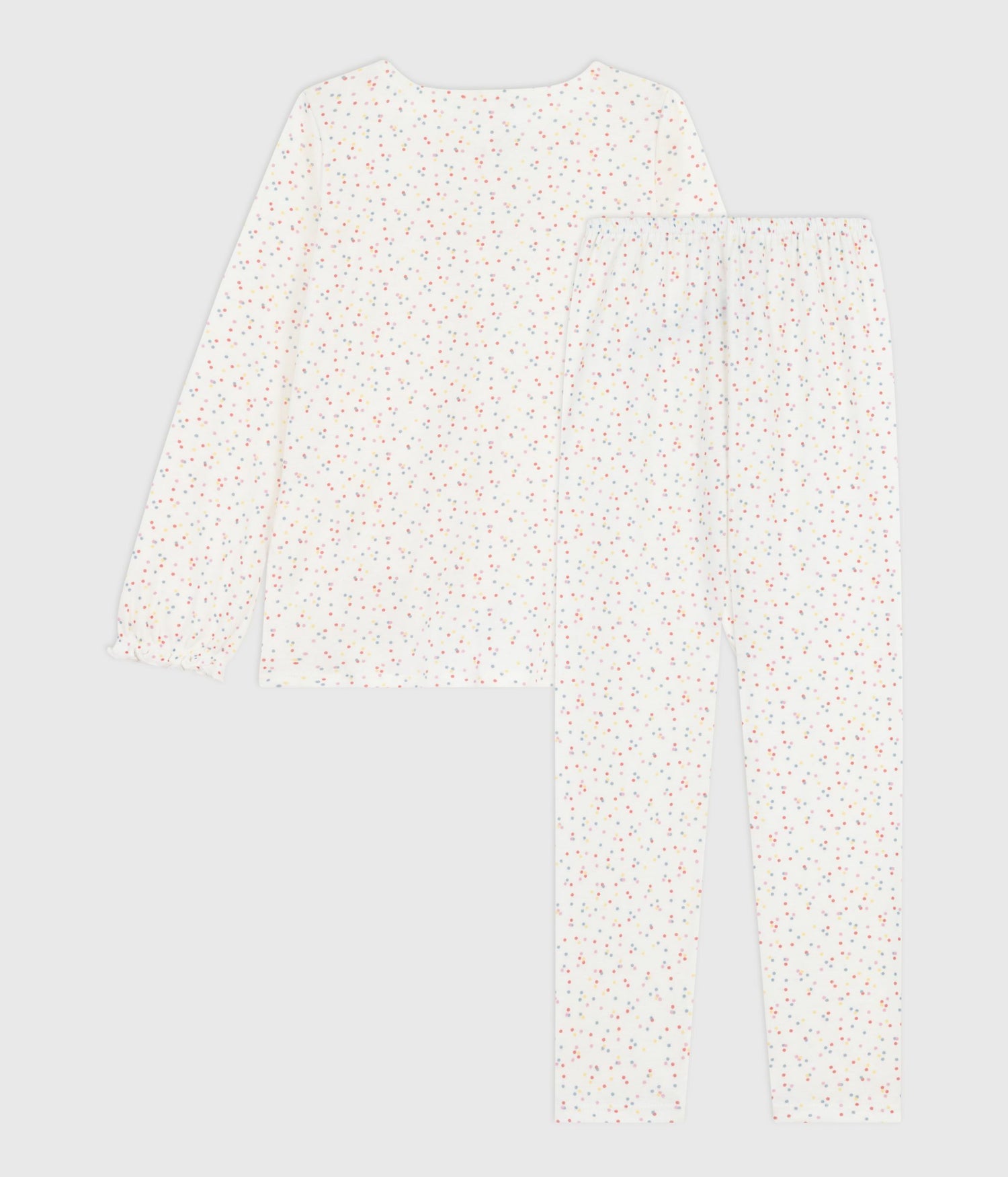 CHILDRENS SPOTTY PRINTED COTTON PYJAMAS CHILDRENS SPOTTY PRINTED COTTON PYJAMAS