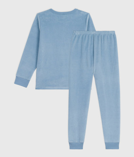 CHILDRENS VELOUR PYJAMAS