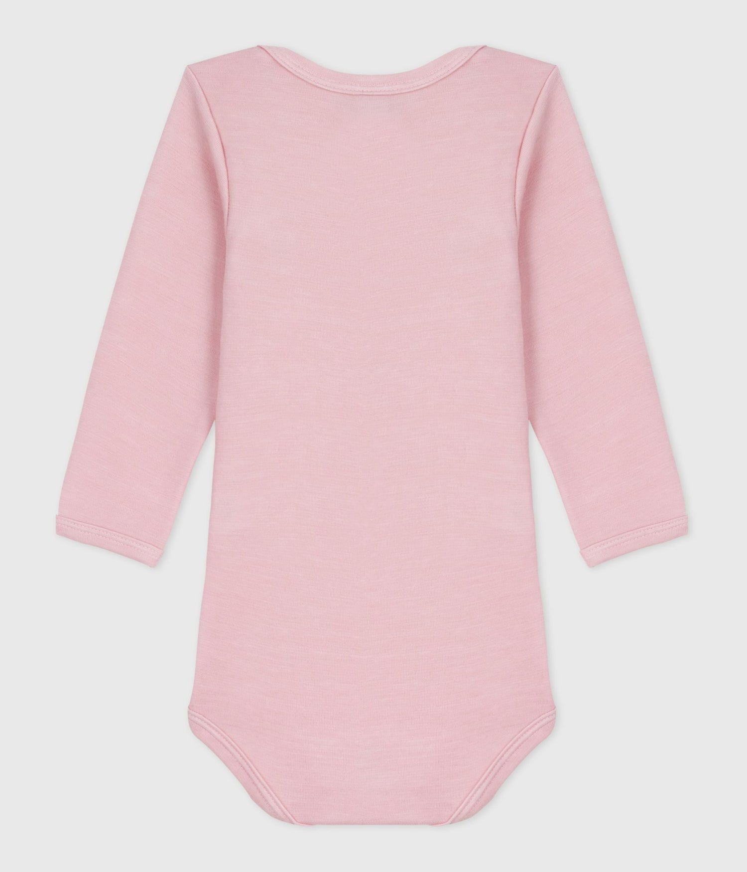 BABIES' LONG-SLEEVED BODY IN WOOL AND COTTON BABIES' LONG-SLEEVED BODY IN WOOL AND COTTON