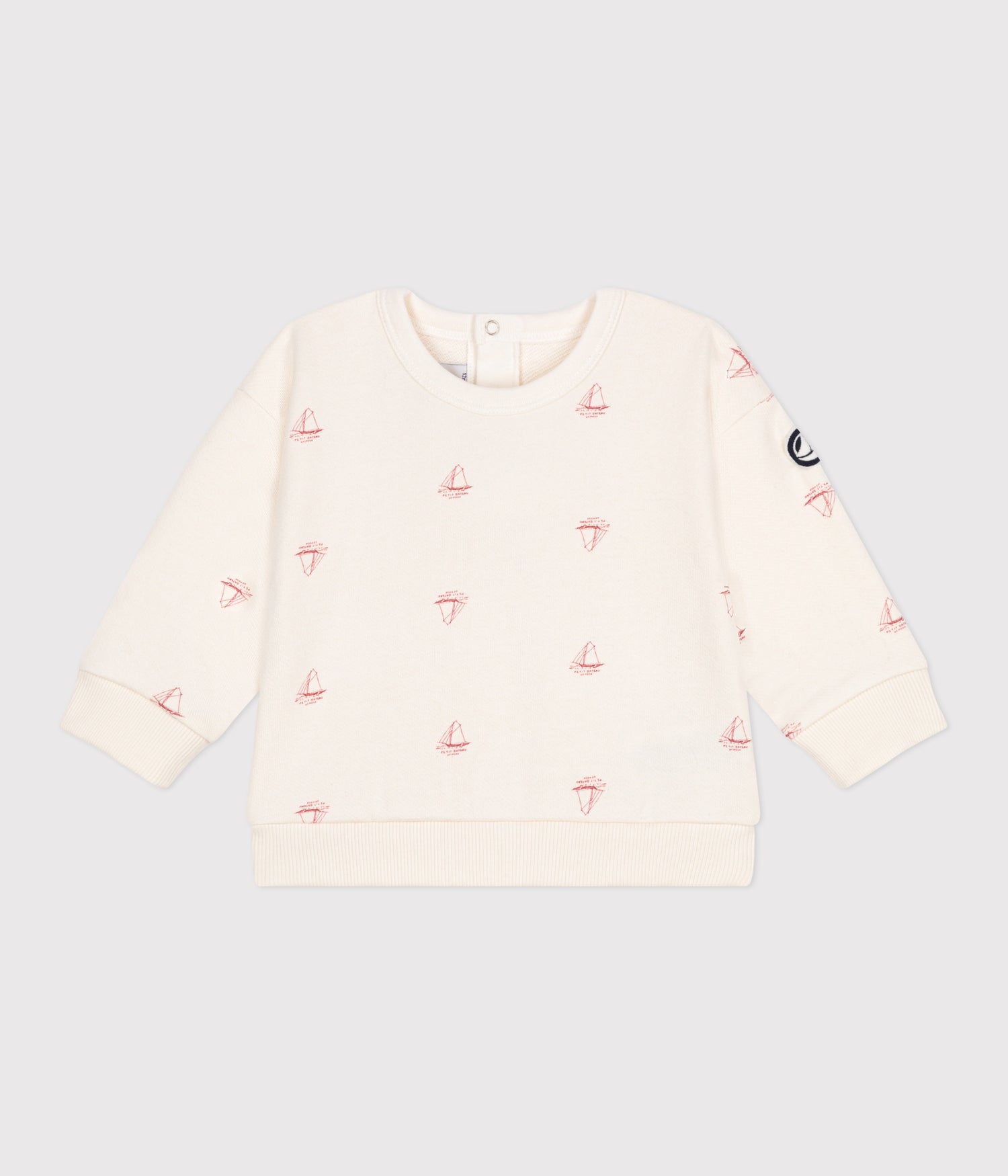 babies vintage boat printed cotton sweatshirt babies vintage boat printed cotton sweatshirt