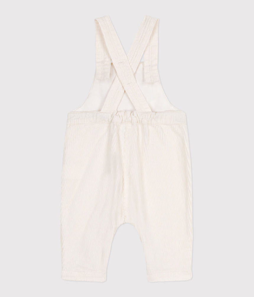 BABIES' PLAIN CORDUROY DUNGAREES