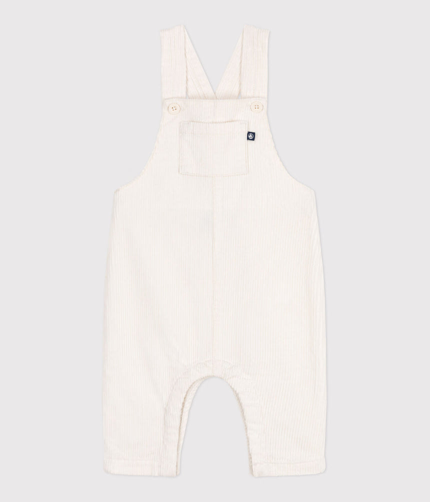 BABIES' PLAIN CORDUROY DUNGAREES