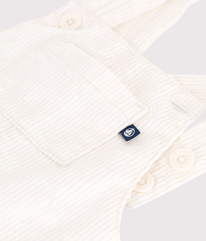 BABIES' PLAIN CORDUROY DUNGAREES