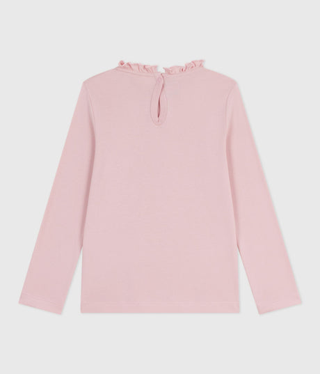 CHILDRENS LONG-SLEEVED PLAIN COTTON T-SHIRT