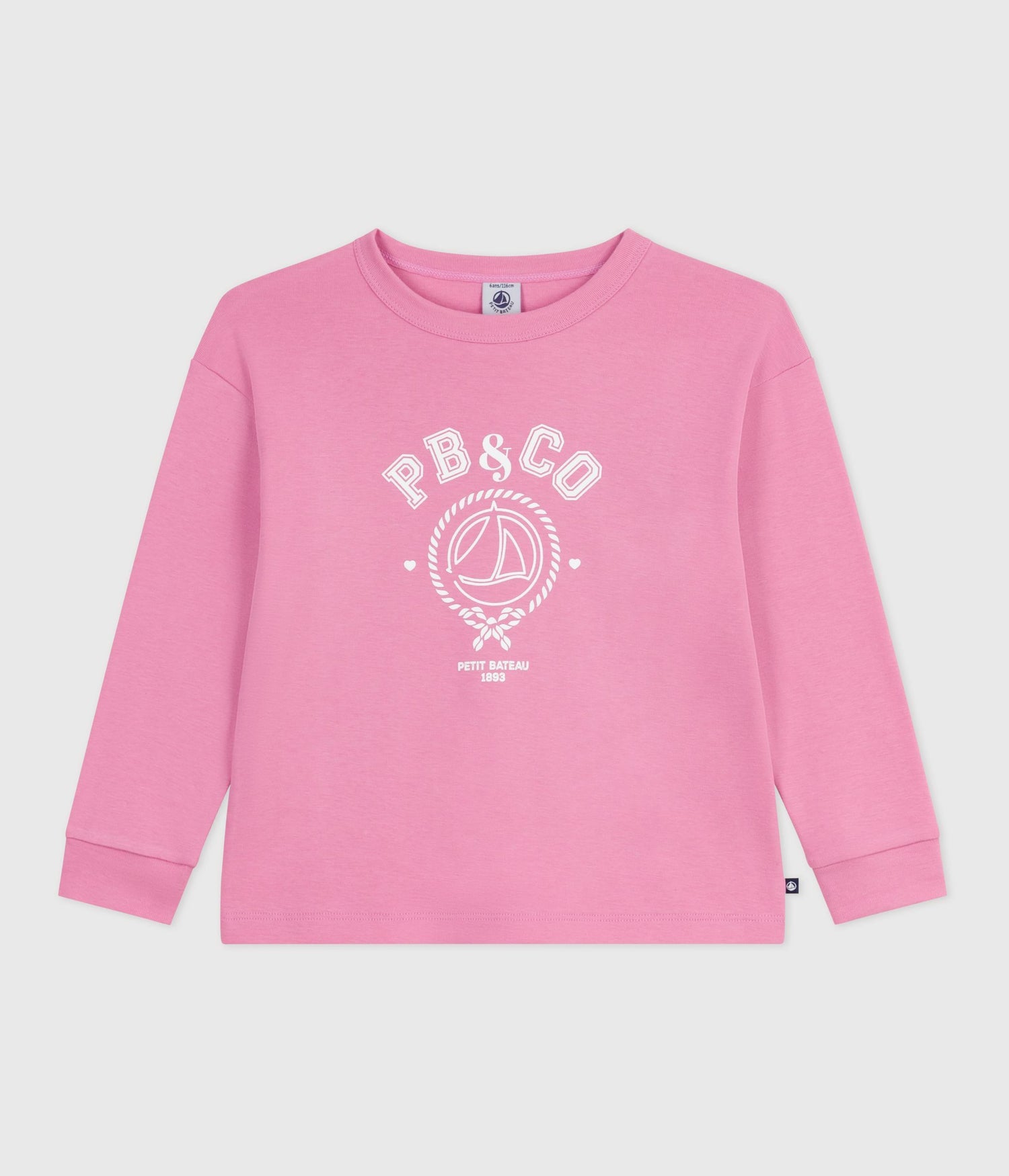 CHILDREN'S LONG-SLEEVED PRINTED COTTON T-SHIRT CHILDREN'S LONG-SLEEVED PRINTED COTTON T-SHIRT