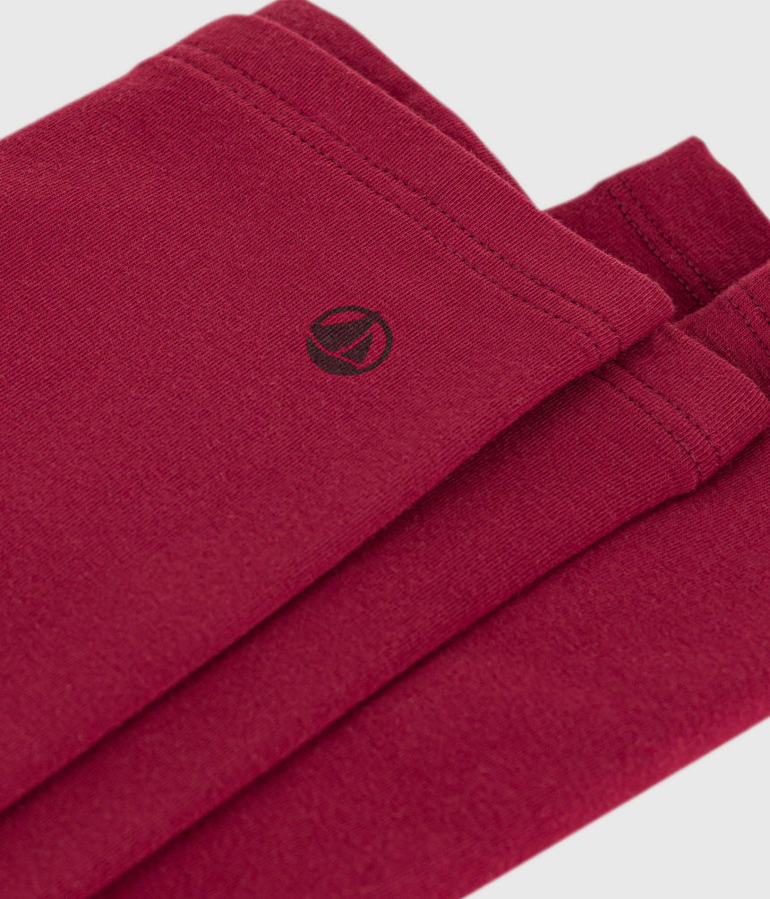 CHILDREN'S PLAIN COTTON LEGGINGS
