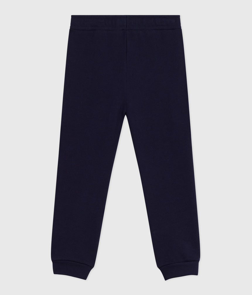 CHILDREN'S PLAIN COTTON JOGGING BOTTOMS