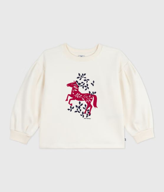 CHILDREN'S PRINTED COTTON SWEATSHIRT CHILDREN'S PRINTED COTTON SWEATSHIRT