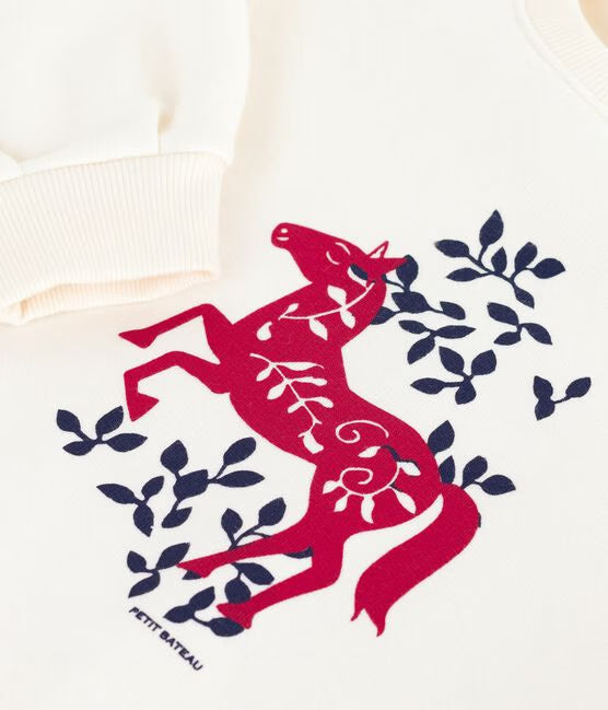 CHILDREN'S PRINTED COTTON SWEATSHIRT CHILDREN'S PRINTED COTTON SWEATSHIRT