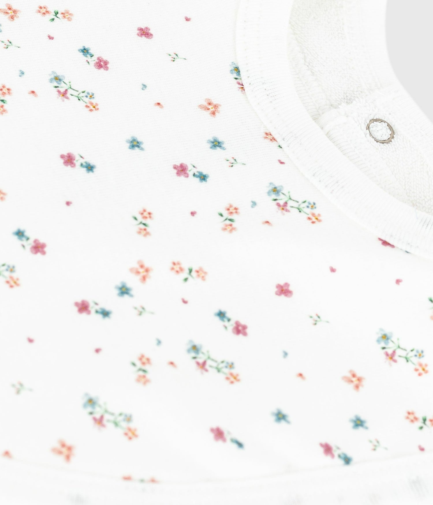 NEWBORN BABIES FLORAL-PRINT COTTON BIB NEWBORN BABIES FLORAL-PRINT COTTON BIB