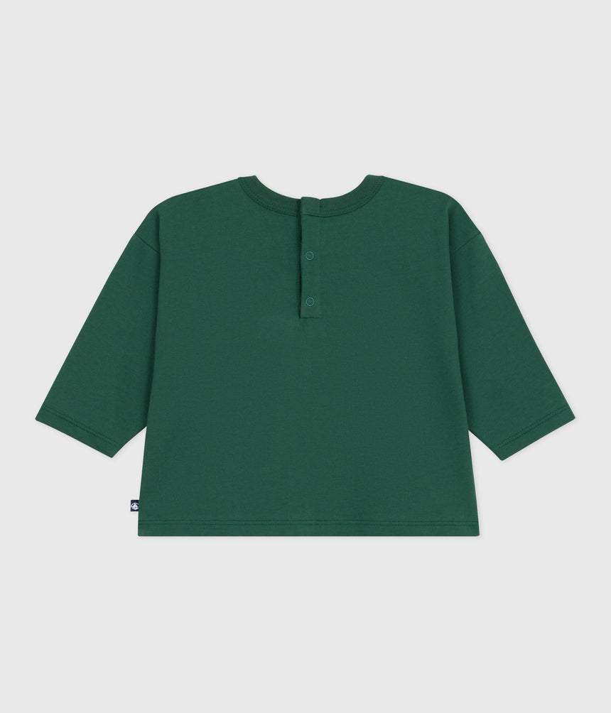 LONG-SLEEVED COTTON BABY T-SHIRT