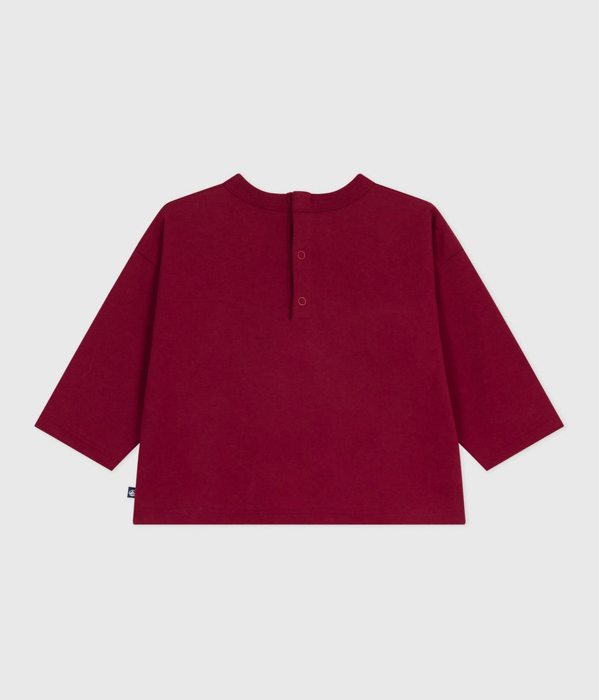 LONG-SLEEVED COTTON BABY T-SHIRT