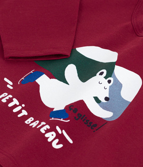LONG-SLEEVED COTTON BABY T-SHIRT