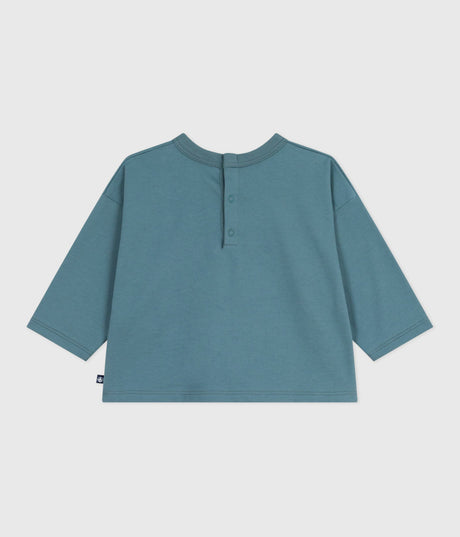 LONG-SLEEVED COTTON BABY T-SHIRT